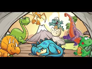 Dinosaur - Kids puzzle and games for preschool education
