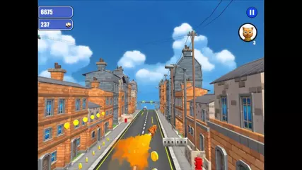 Cat Subway Run - Leo Cat vs Dog