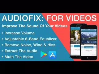 AudioFix: For Videos App - Tutorial