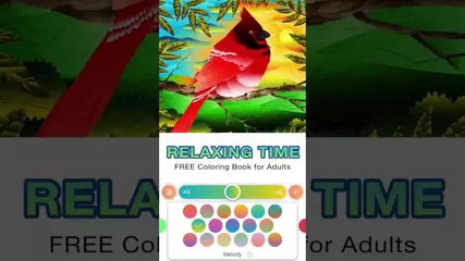 Color Matters App - FREE Coloring Book for Adults. Reduce Stress and Anxiety. Fun Coloring!