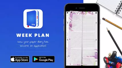Week Planner (Schedule, To do list, Organizer)