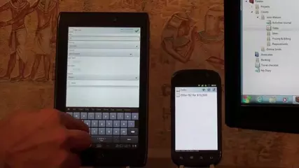 The magic of syncing private info between a tablet, phone, laptop and desktop