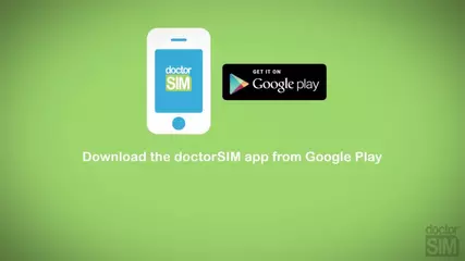 How to unlock a phone with the doctorSIM app