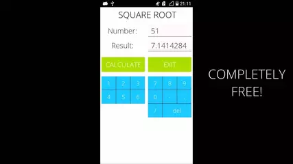 Square Root Calculator for Android