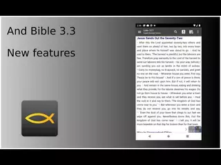And Bible 3.3 new features