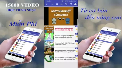 15000 Video học tiếng Nhật hiệu quả nhất