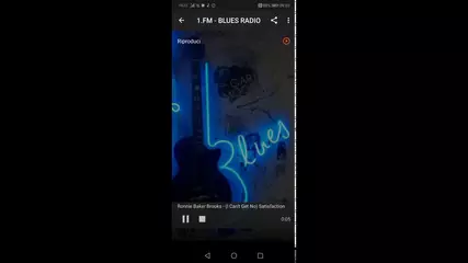 Blues, Rock, Country music radio