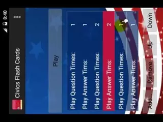 Listen US Citizenship Naturalization Test Question and Answer Any times Any Sequence