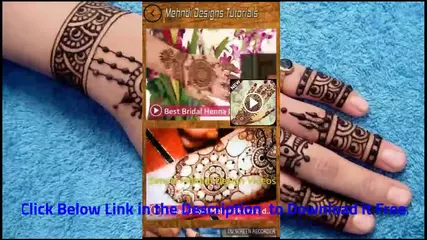 Simple Mehndi Designs Videos 2018-2019 (For Download Link, See Description))