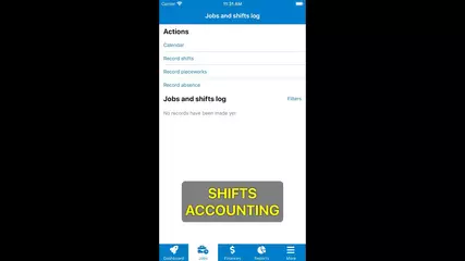 Payroll Tracker: Shifts accounting