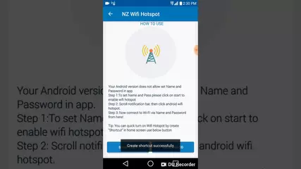 How to use Wifi Hotspot for android