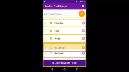 Random Food Picker