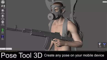 Pose Tool 3D for Android and iOS