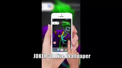 Joker 3D Live Wallpaper on Touch - Go 3d live wallpaper