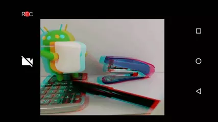 3D Video Camera (立体アナグリフ動画撮影 Androidアプリ)