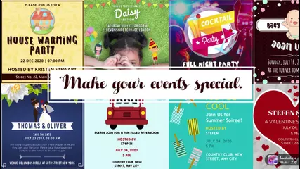 Invitation Maker 2 0 Promotional Video