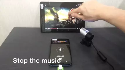 AudioFi: You can record audio from usb webcam, microphones with Android Nexus6.