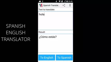 Spanish English Translator for Android