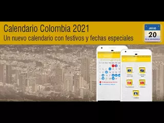 App calendario colombia 2021