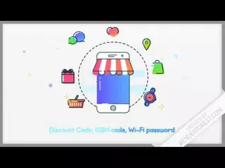 Universal Qr Barcode Scanner: Read, Decode, Create application promo. Download now on Google play