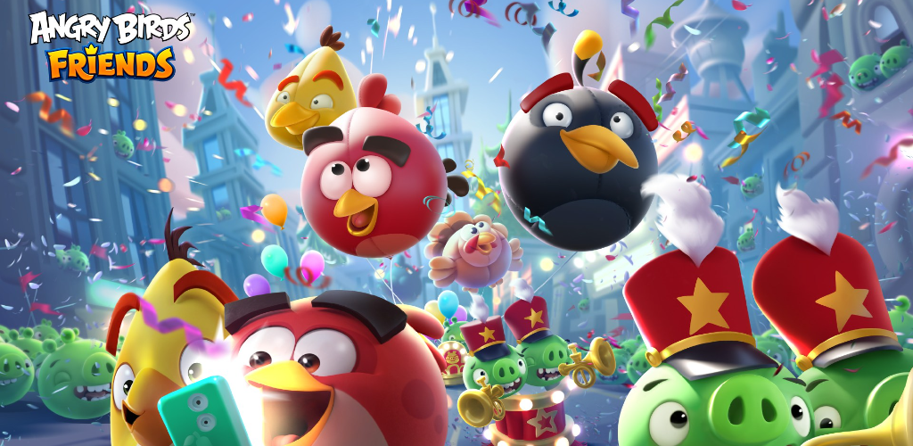 Angry Birds Friends: lanza pájaro para destruir las fortalezas de los cerdos enemigos