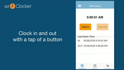 ezClocker: Employee Time Tracking App for iPhone