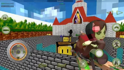 Blocky Gun Paintball Mobile Playthrough