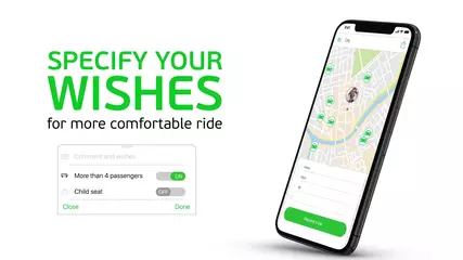 inDriver app. Tutorial for passengers