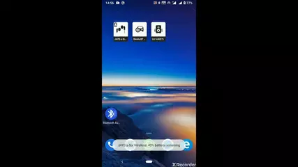 Bluetooth Audio Widget
