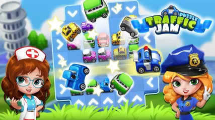 Traffic Jam Cars Puzzle