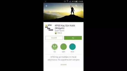 KPSS Kaç Gün Kaldı Uygulamasının Tanıtımı