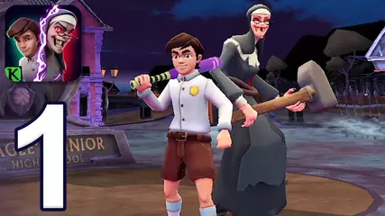 Horror Brawl - Gameplay Walkthrough Part 1 - Tutorial (iOS, Android)