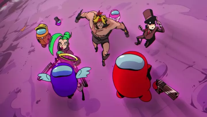 Vampire Survivors, Among Us, Zusammenarbeit zwischen Vampire Survivors und Among Us,  Vampire Survivors x Among Us