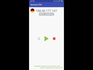 Germany VPN demo