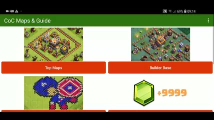 Maps of Clash of Clans 2019