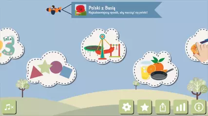 Children Polish learning app for toddlers and preschoolers