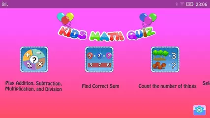 Kids Math Quiz Android & iOS Game