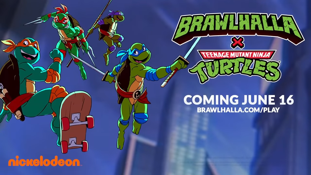 Brawlhalla Brings out T.M.N.T (Teenage Mutant Ninja Turtles) Crossovers This Week