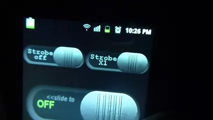 Strobe LED Flashlight android app