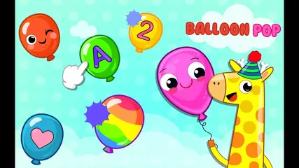 Balloon Pop Kids Learning Game - Free game for babies on Google Play