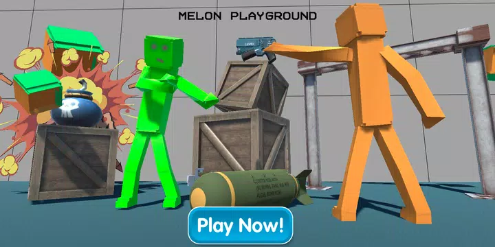 Melon Sandbox, Melon Sandbox apk, descargar Melon Sandbox, jugabilidad de Melon Sandbox