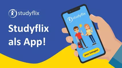 Studyflix - Deine Lernapp! Besser lernen in Schule und Universität
