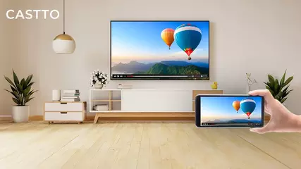 Connect any Phone or Tablet to your TV using the Castto App!