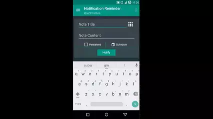 Notification Reminder Demo