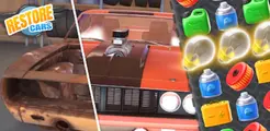 Car Restore: Restaura, arregla y monta autos y resuelve cientos de divertidos puzzles de Match-3