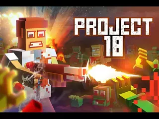 Game: Project #18 Cube Zombie Shooter