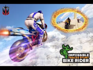 Mega Ramp Impossible Tracks Stunt Bike Rider Games - Trailer
