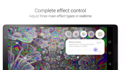 Psychedelic dream - trippy effects camera