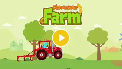 Dinosaur Farm🚜Trailer - Out Now! Tractor and Truck, Dinosaur Games for kids on the farm | Yateland