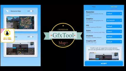 GFX Tool for PUBG1.5 & Freefire Support Android11